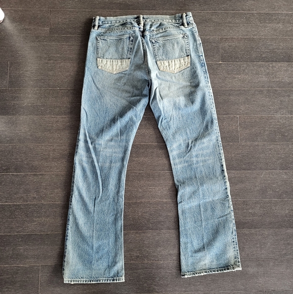 Vintage Gap Faded Blue Denim Jeans Semi Boot Cut - Picture 7 of 13